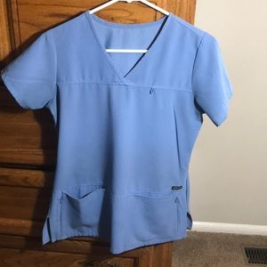 Jockey scrub top and bottom